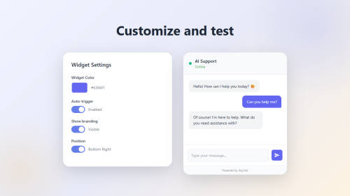 AI Assistant/ChatbotPlugin by Asyntai