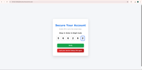 Sylius2FAPlugin by Vivan Web Solution